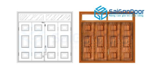 Cửa thép vân gỗ SGD CS4H11 mau vang 6 CS4H11. mau vang.png scaled 1