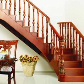 CẦU THANG GỖ CT01