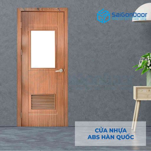 CỬA NHỰA ABS HÀN QUỐC KOS 203GL-W0901