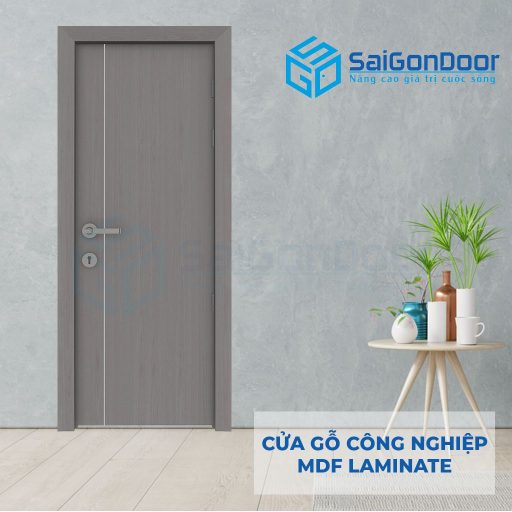CỬA GỖ CÔNG NGHIỆP MDF LAMINATE P1R1