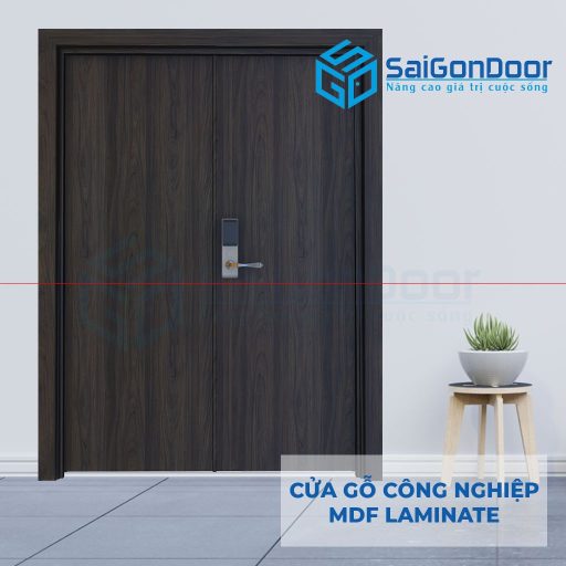 CỬA GỖ CÔNG NGHIỆP MDF LAMINATE 2P11s