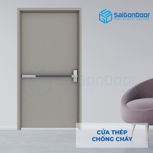 Cửa Thép Chống Cháy TCC P1-Gray