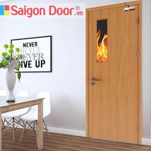 Cửa Gỗ Chống Cháy GCC-P1G1 9 SGD GCC P1G1 result
