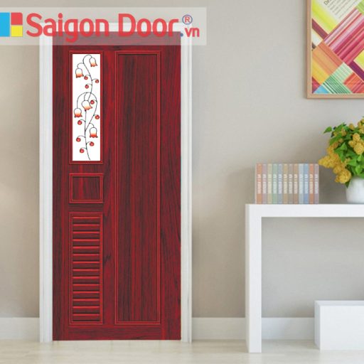 Cửa nhựa gỗ ghép thanh cao cấp NG-B30 6 SGD NG B25 result 1