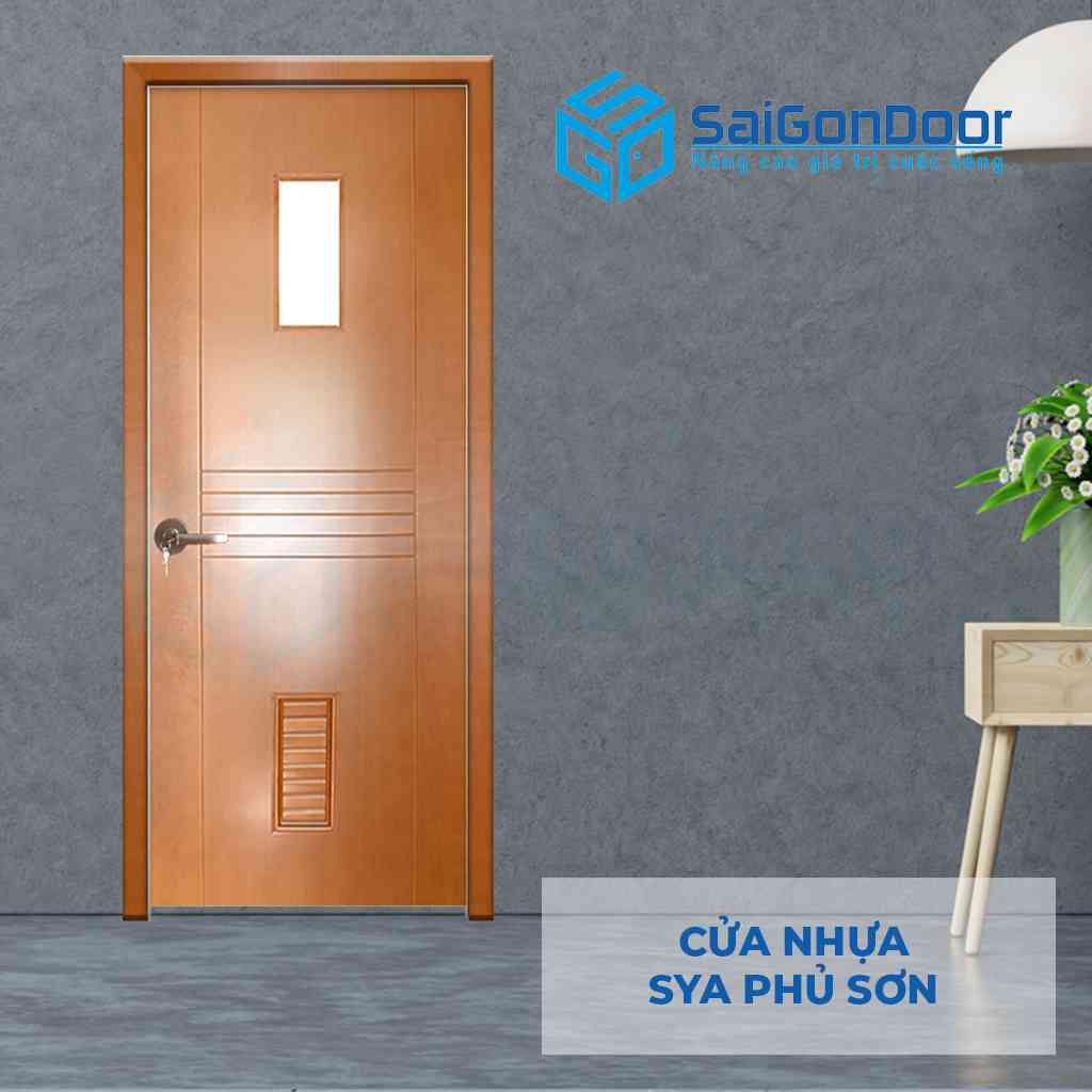 Cửa nhựa gỗ composite cao cấp Saigondoor