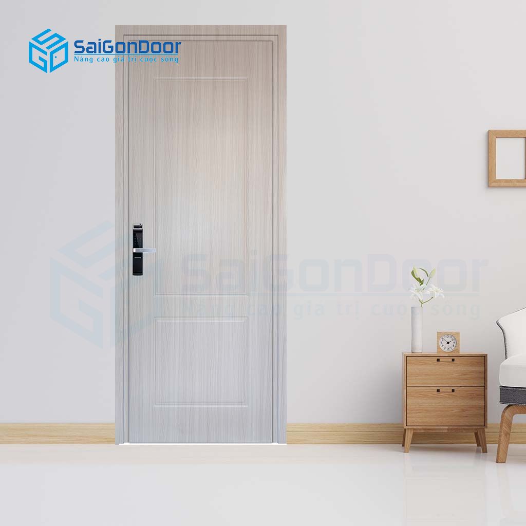 Mẫu cửa phủ nhựa PVC của Saigondoor