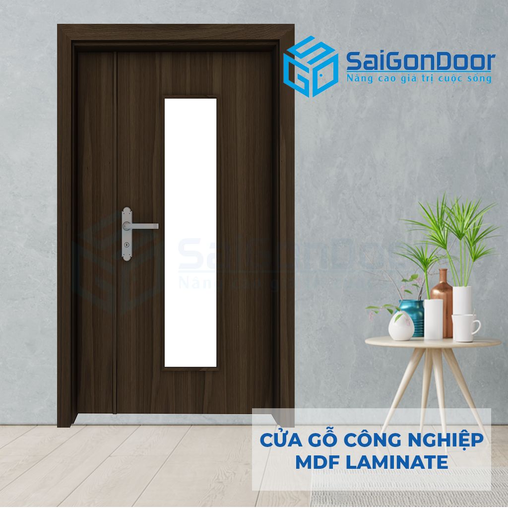 Báo giá cửa gỗ công nghiệp MDF Melamine/Laminate