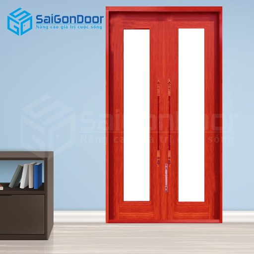 Cửa thép vân gỗ vg-CS2K D