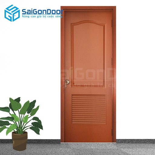 Cửa gỗ công nghiệp HDF 2L-C10