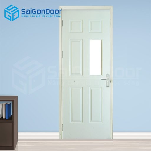Cửa gỗ công nghiệp HDF 6AG1-C10