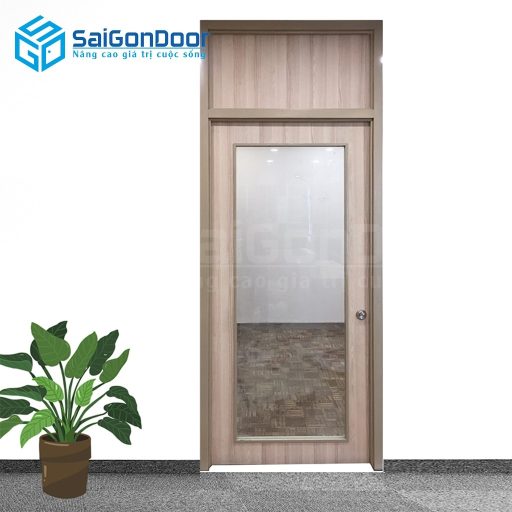 Cửa gỗ công nghiệp SGD Melamine P1G1 FIX-1
