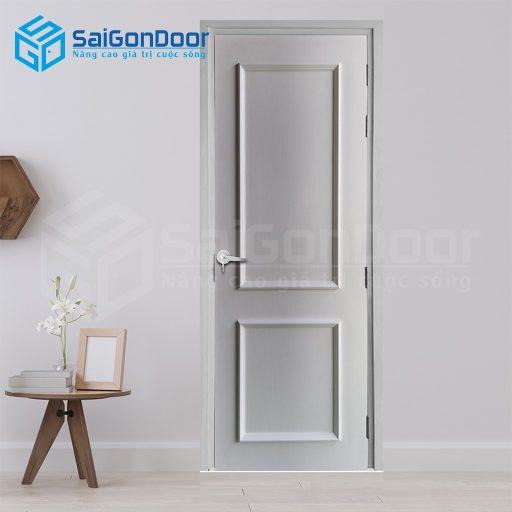 Cửa nhựa Composite 2PN trắng-2