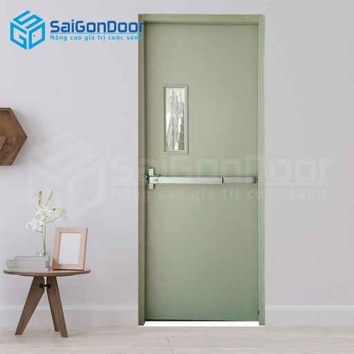 Cửa thép chống cháy tc P1G1s THT