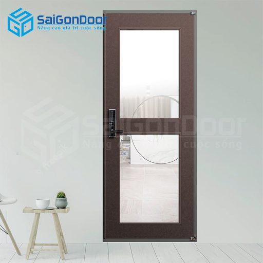 Cửa thép Hàn Quốc THQ-GL 6-8-R