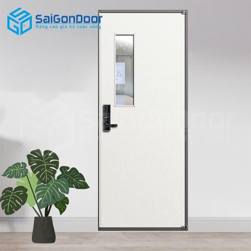 Cửa thép Hàn Quốc THQ-GLS 2-7-H