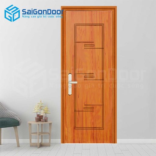 Cửa thép vân gỗ vg-GS1H17