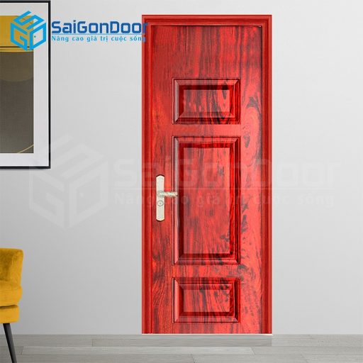 Cửa thép vân gỗ vg-GS1H3 D