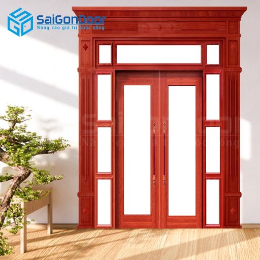 Cửa thép vân gỗ vg-Trend 4 D