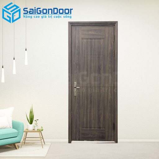 Cửa Thép Vân Gỗ SGD-KM.TVG-1C-1