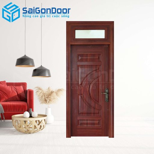 Cửa Thép Vân Gỗ SGD-KM.TVG-1C-20