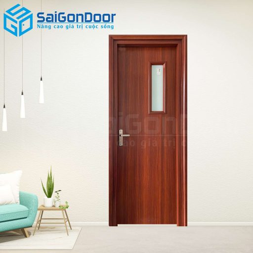 Cửa Thép Vân Gỗ SGD-KM.TVG-1C-21