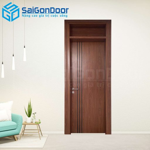 Cửa Thép Vân Gỗ SGD-KM.TVG-1C-36n
