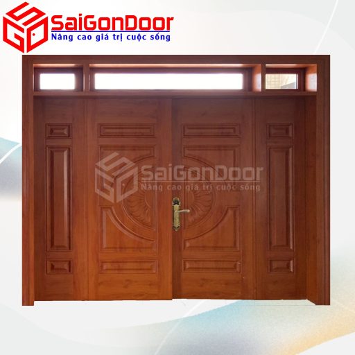 Cửa Thép Vân Gỗ SGD-KM.TVG-4C.41n.