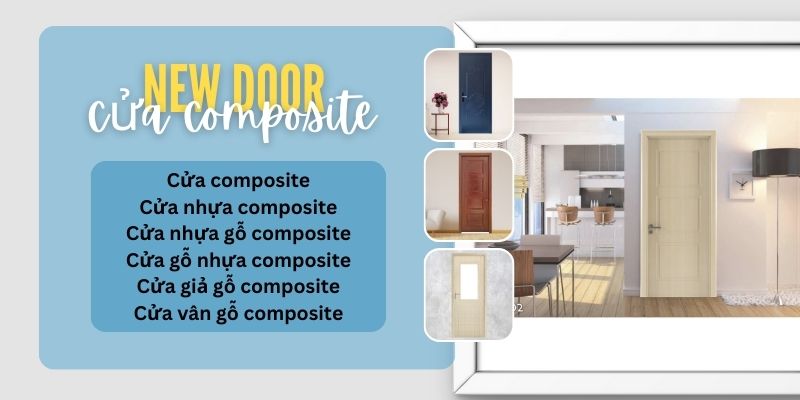 Lưu ý về sự hài hòa nội thất khi chọn cửa composite Long An 