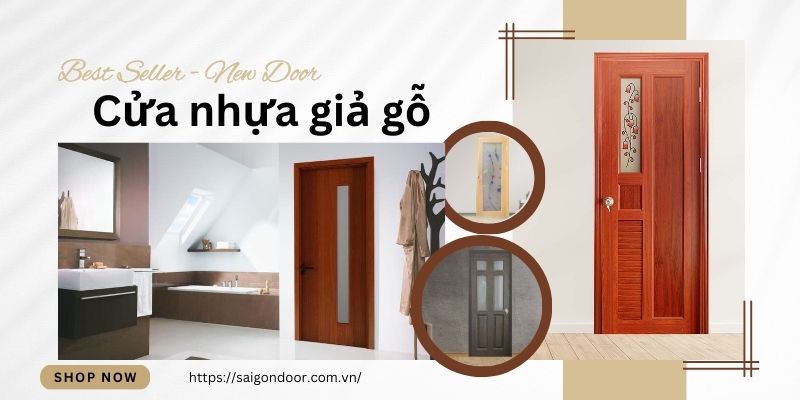 Sơ lược về cửa nhựa giả gỗ An Giang có ô kính