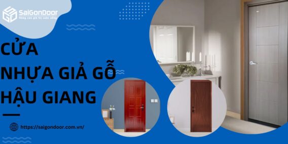 cửa nhựa giả gỗ Hậu Giang