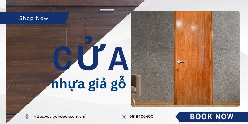 Lưu ý về việc bảo quản và vệ sinh cửa nhựa giả gỗ