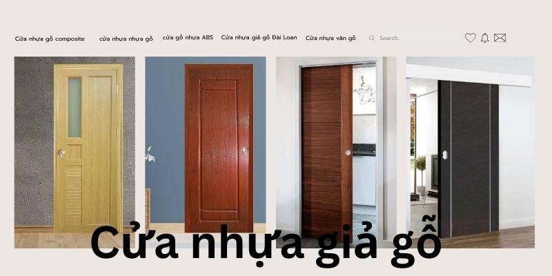 Phân loại cửa gỗ nhựa theo cơ chế hoạt động