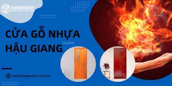 Cửa gỗ nhựa Hậu Giang