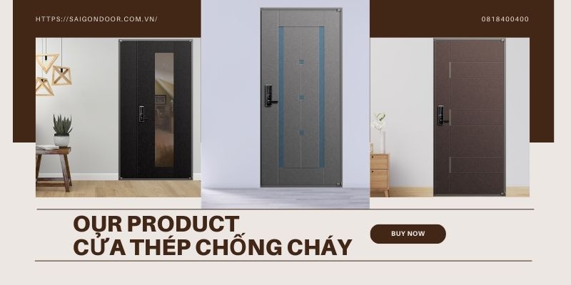 Cửa thép chống cháy Bạc Liêu: 11 ưu điểm của cửa Hàn Quốc 8 Cửa thép chống cháy Hàn Quốc nổi bật bật tính thẩm mỹ cao
