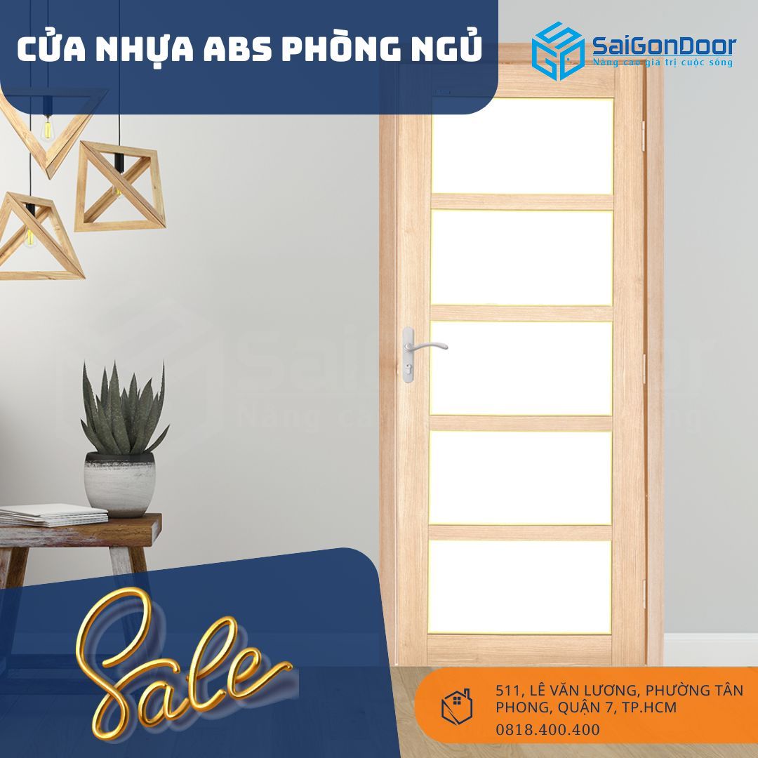 Cửa ABS phòng ngủ đẹp là giải pháp khá toàn diện cho phòng ngủ cua-abs-phong-ngu-dep-7