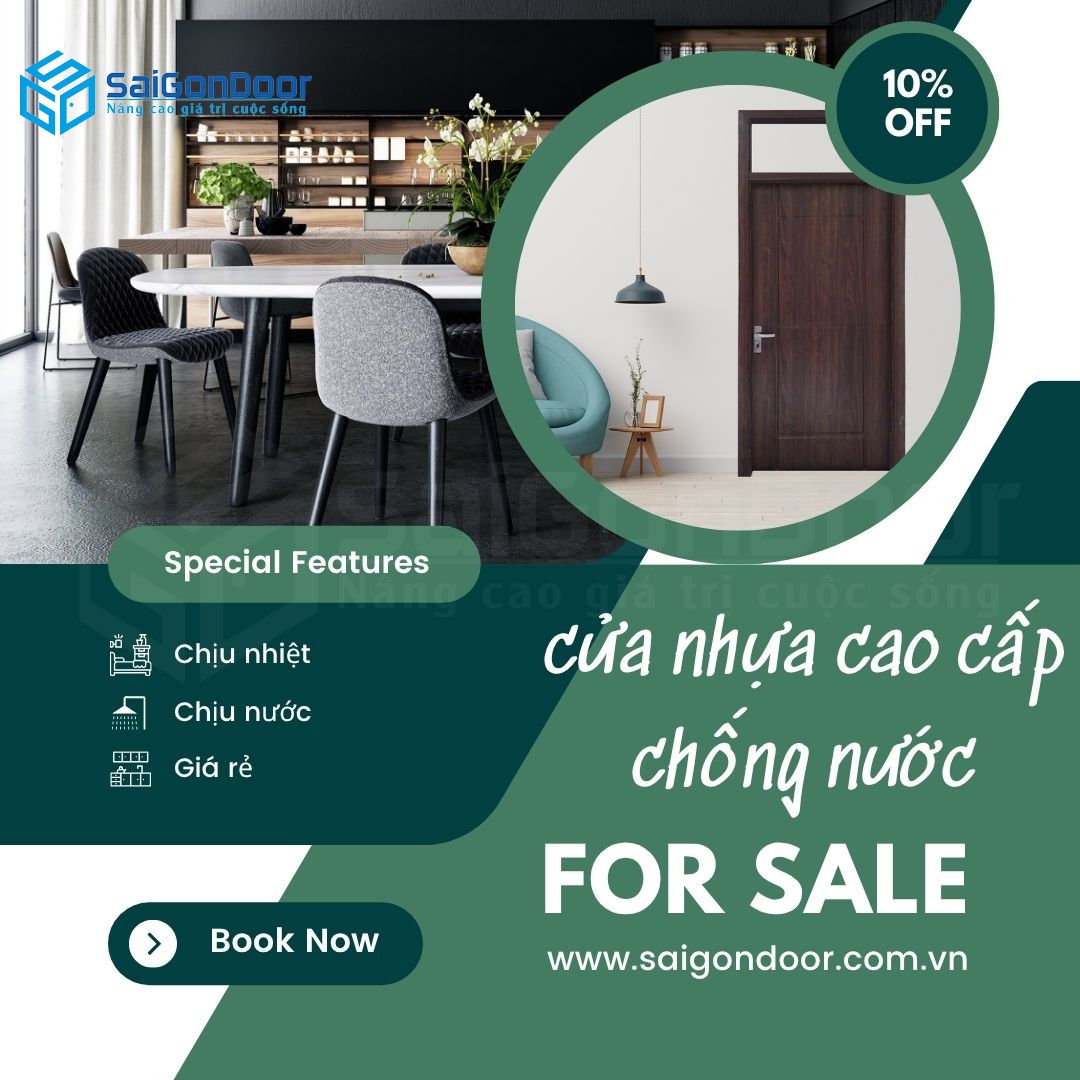 SaiGonDoor, nơi cung cấp cửa nhựa cao cấp chống nước giá tốt cua-nhua-cao-cap-chong-nuoc