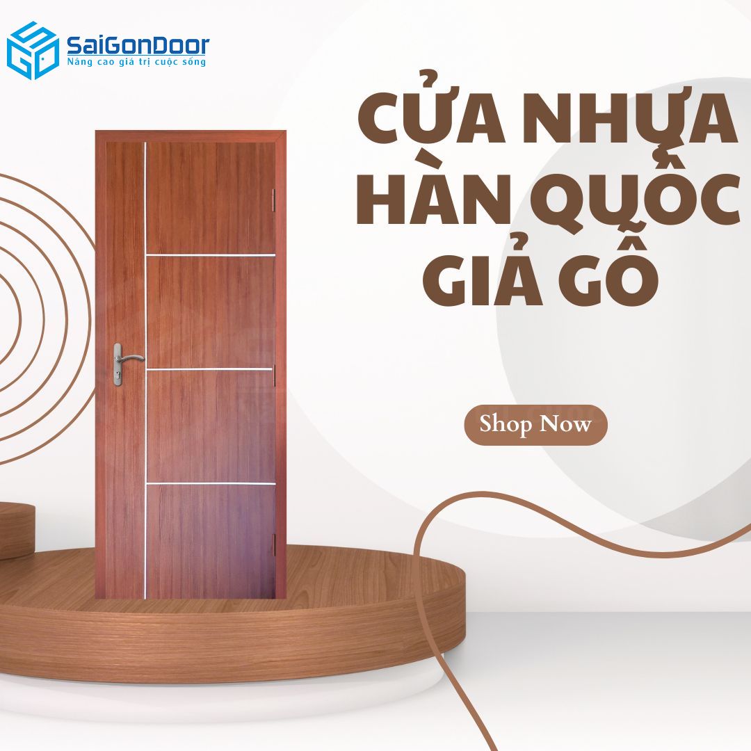 Cửa được sử dụng khá đa dạng ở nhiều vị trí khác nhau cua-nhua-han-quoc-gia-go-1