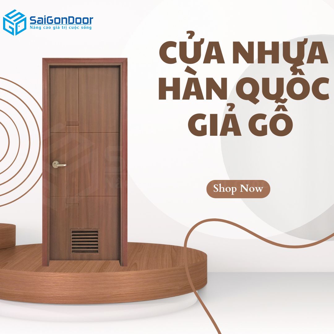 Cửa có trọng lượng nhẹ nên dễ vận chuyển và lắp đặt cua-nhua-han-quoc-gia-go-4