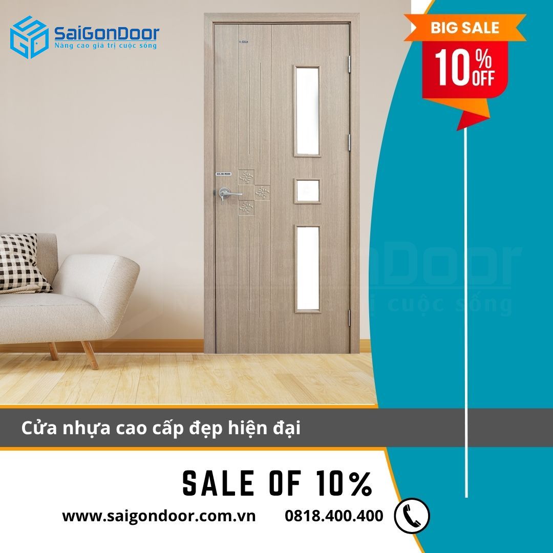Cửa được ứng dụng khá đa dạng trong nhiều vị trí khác nhau cua-nhua-cao-cap-dep-hien-dai-6