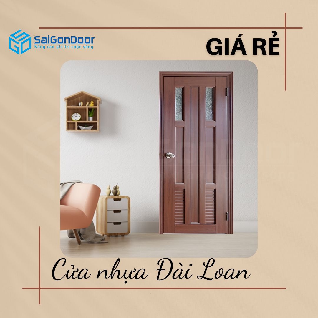 Cửa Nhựa Đài Loan Giá Rẻ – Bền Đẹp, Chống Nước, Đa Dạng 9 cua-nhua-dai-loan-gia-re-6