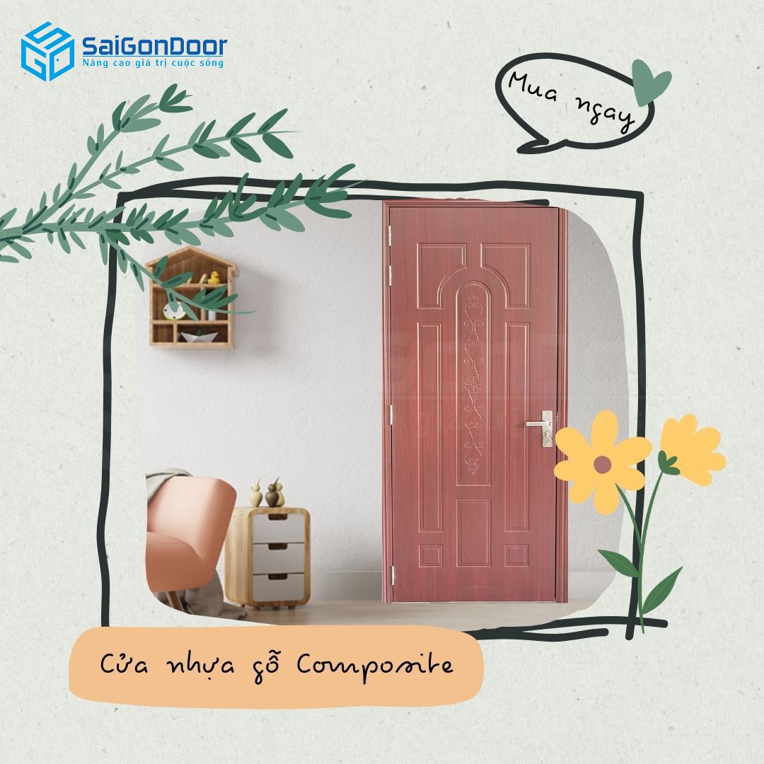 Khám Phá Những Mẫu Cửa Nhựa Gỗ Composite Đẹp – Xu Hướng Mới 10 mau-cua-nhua-go-composite-dep-5