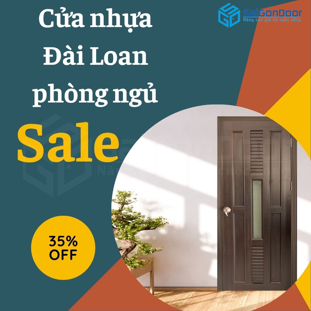 Cửa Nhựa Đài Loan Phòng Ngủ – Bền Đẹp, Giá Tốt 11 cua-nhua-dai-loan-phong-ngu-5