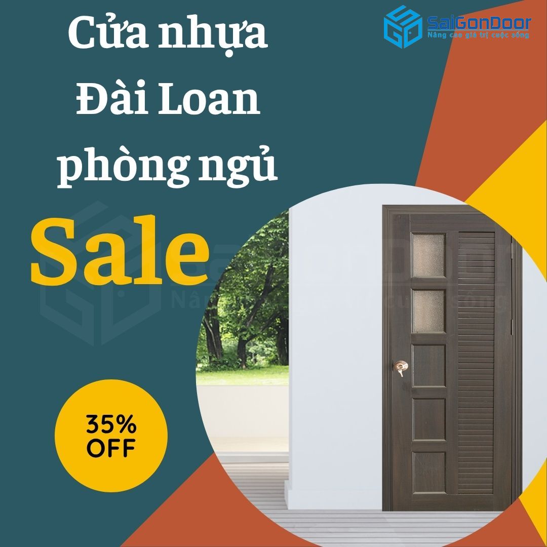 Cửa Nhựa Đài Loan Phòng Ngủ – Bền Đẹp, Giá Tốt 10 cua-nhua-dai-loan-phong-ngu-6