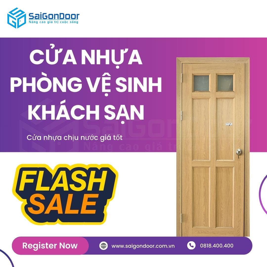 Cửa Nhựa Phòng Vệ Sinh Khách Sạn – Bền Đẹp Hiện Đại 15 cua-nhua-phong-ve-sinh-khach-san-1
