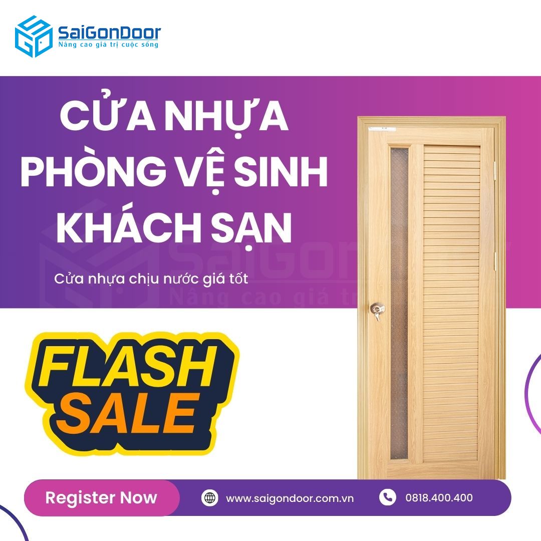 Cửa Nhựa Phòng Vệ Sinh Khách Sạn – Bền Đẹp Hiện Đại 14 cua-nhua-phong-ve-sinh-khach-san-2