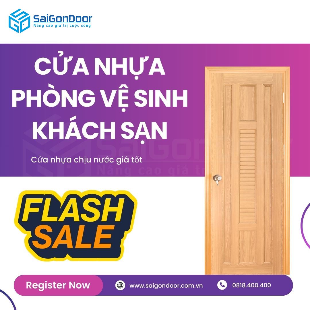 Cửa Nhựa Phòng Vệ Sinh Khách Sạn – Bền Đẹp Hiện Đại 13 cua-nhua-phong-ve-sinh-khach-san-3