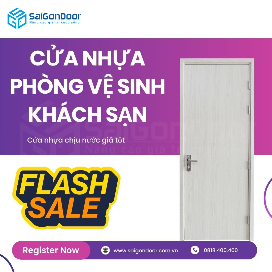 Cửa Nhựa Phòng Vệ Sinh Khách Sạn – Bền Đẹp Hiện Đại 11 cua-nhua-phong-ve-sinh-khach-san-5
