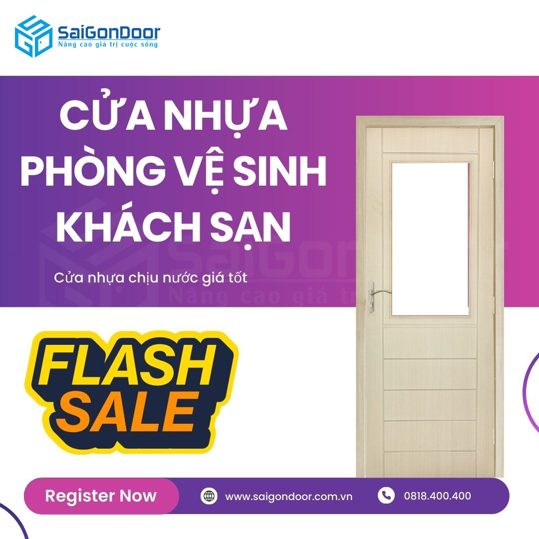 Cửa Nhựa Phòng Vệ Sinh Khách Sạn – Bền Đẹp Hiện Đại 10 cua-nhua-phong-ve-sinh-khach-san-6