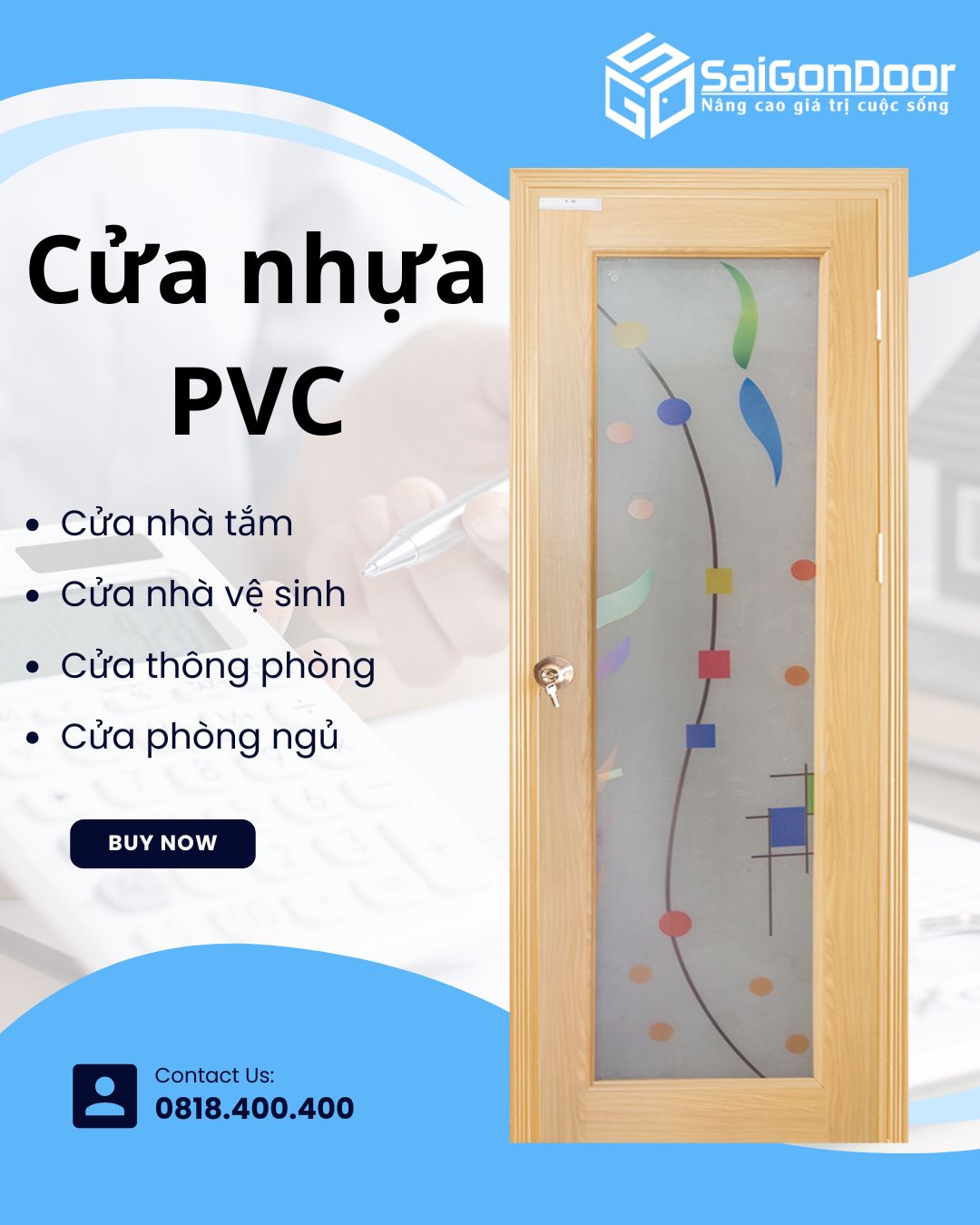 Cửa Nhựa PVC Chống Nước – Nhà Tắm Và Nhà Vệ Sinh 11 cua-nhua-pvc-chong-nuoc-4