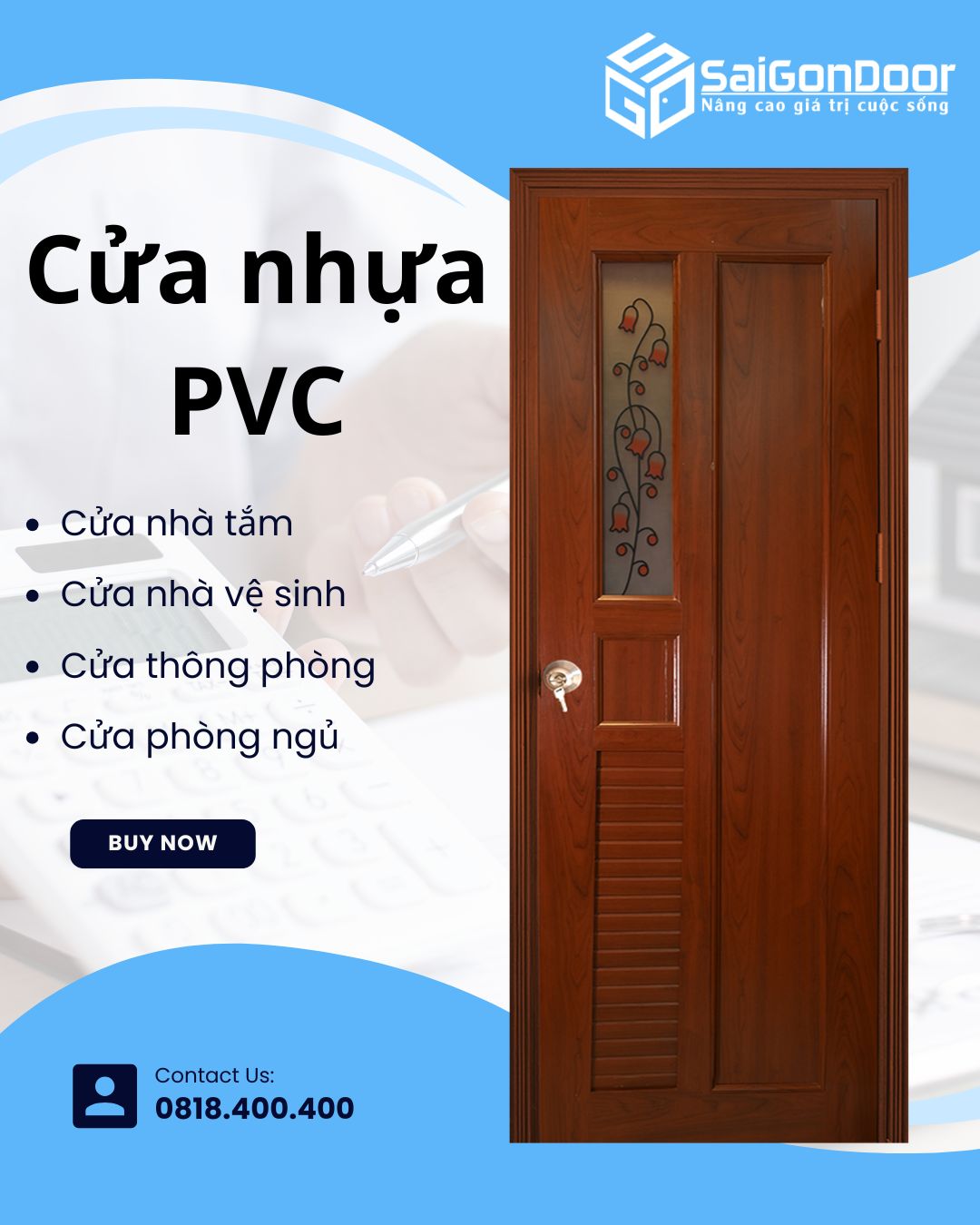 Cửa Nhựa PVC Chống Nước – Nhà Tắm Và Nhà Vệ Sinh 10 cua-nhua-pvc-chong-nuoc-5
